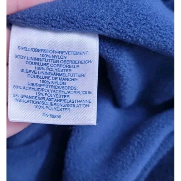 Lands End Navy Classic Squall Jacket Mens size XL 46-48 - Picture 7 of 7